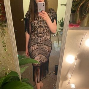 NWT Unique Vintage Flapper Gatsby Costume Dress